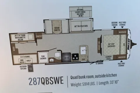 Family Size Keystone Bullet Travel Trailer