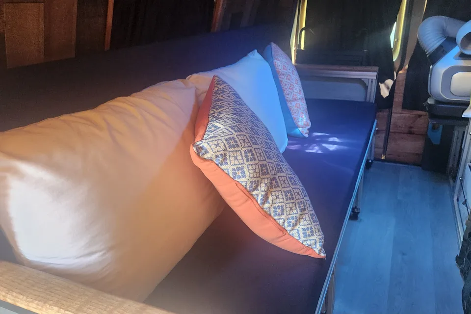 Stealthy Work Van Holds Suprising Comfort Inside