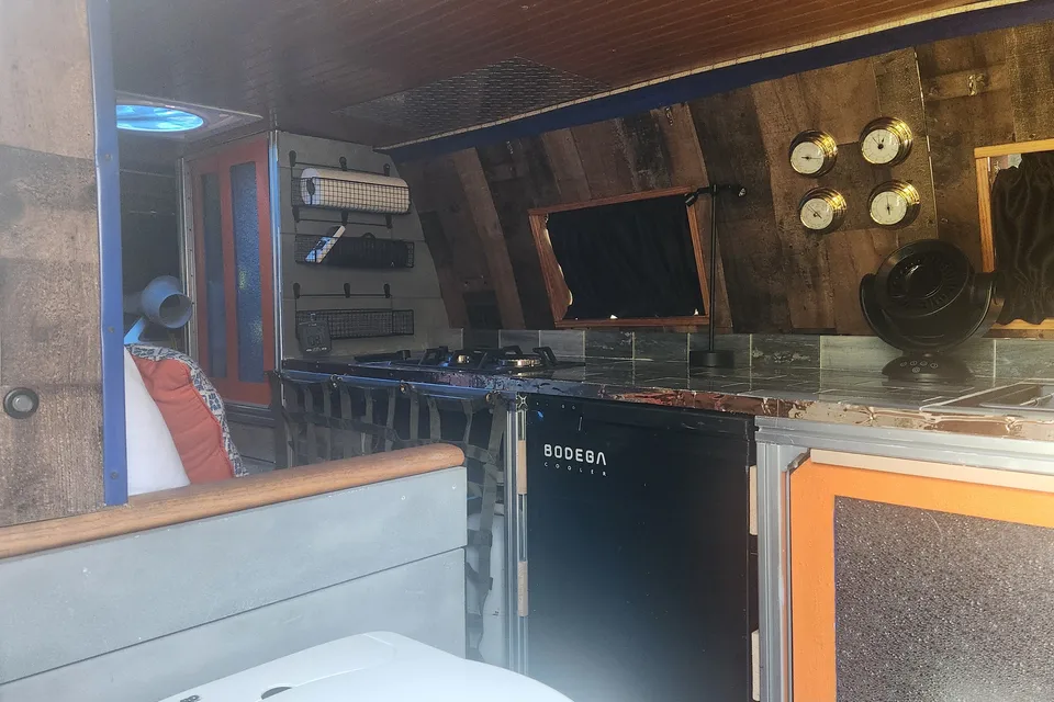 Stealthy Work Van Holds Suprising Comfort Inside