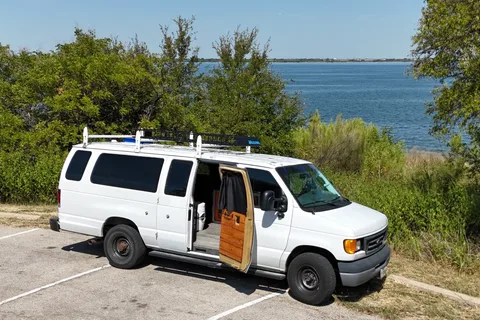 Stealthy Work Van Holds Suprising Comfort Inside