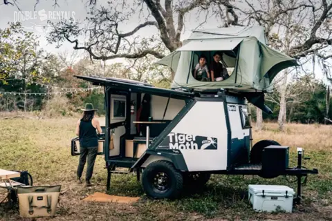 TIGERMOTH Overlander Camper w/ Rooftop Tent & Kitchen