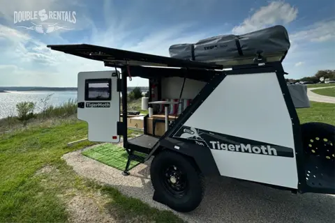 TIGERMOTH Overlander Camper w/ Rooftop Tent & Kitchen