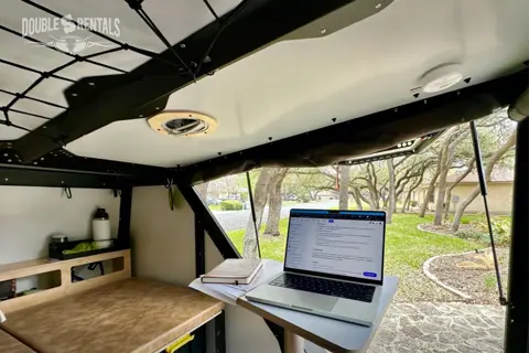 TIGERMOTH Overlander Camper w/ Rooftop Tent & Kitchen