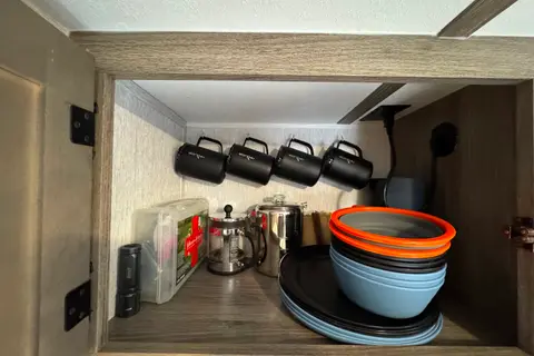 Solar-powered, light-weight, family adventure bunk house