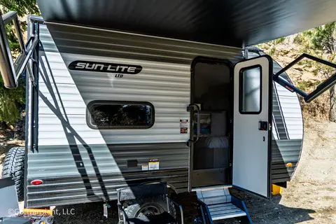 Solar-powered, light-weight, family adventure bunk house