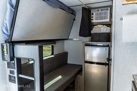Solar-powered, light-weight, family adventure bunk house