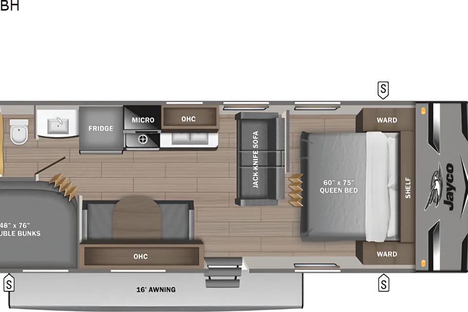 Jayco Jay Flight 264BH Travel Trailer