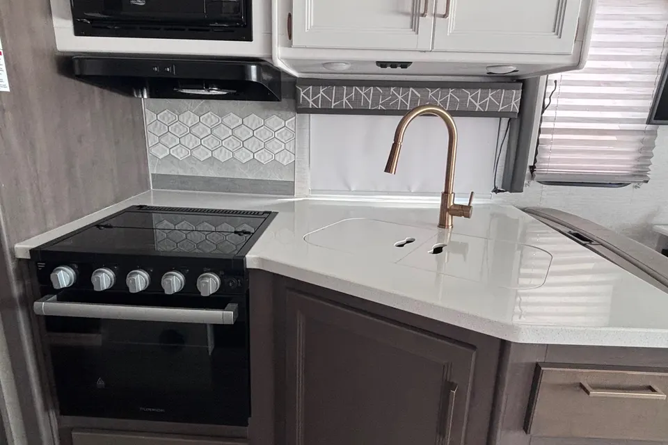 2024 Resonate 33' Class A Family Bunkhouse with Beautiful Interior!
