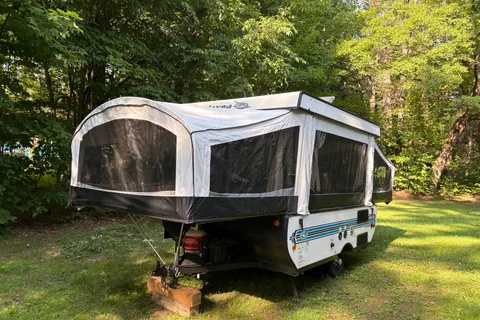 Ben and Jenna’s Cozy Muskoka Adventure Tent Trailer