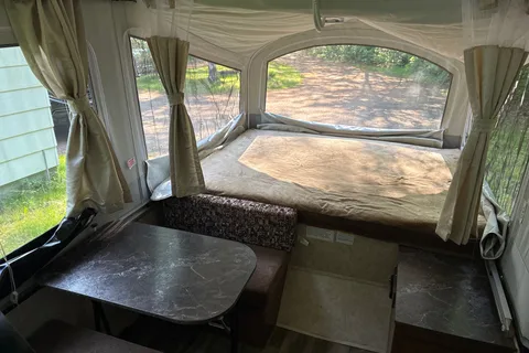 Ben and Jenna’s Cozy Muskoka Adventure Tent Trailer