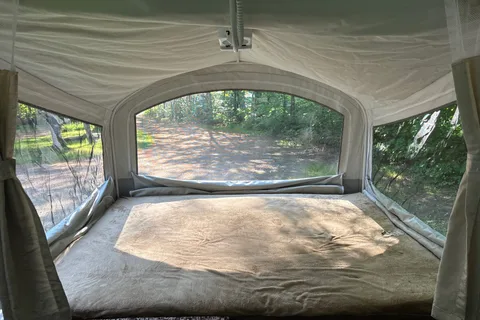 Ben and Jenna’s Cozy Muskoka Adventure Tent Trailer