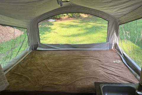Ben and Jenna’s Cozy Muskoka Adventure Tent Trailer