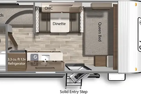 JOBAS Coleman 17B Travel Trailer