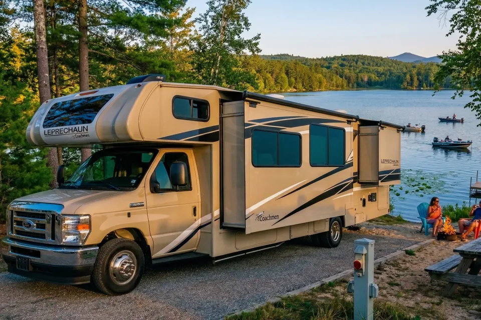 C16 2022 Luxury Leprechaun - STARLINK WiFi Equipped Sleep 8 - 2 Slide Outs - Private MasterSuite