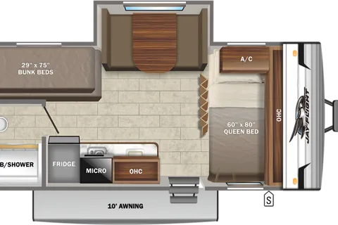 Kevin's Jayco – 3,500 lbs, Slide-Out, Easy Tow for Trucks & Some SUVs, Sleeps 6!