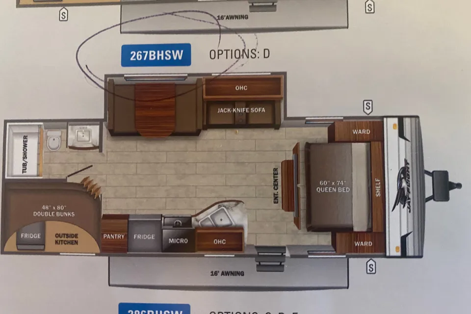 Goliath’s Jayco Jay Flight Travel Trailer