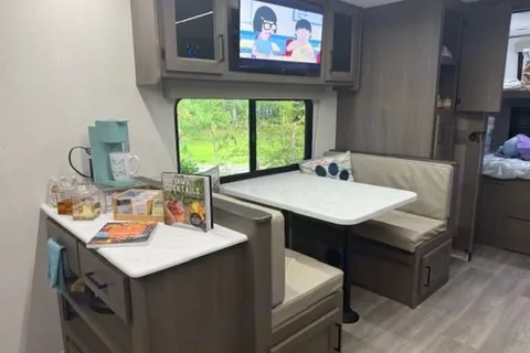 Tim and Gina's TRANSCEND the boring Travel Trailer