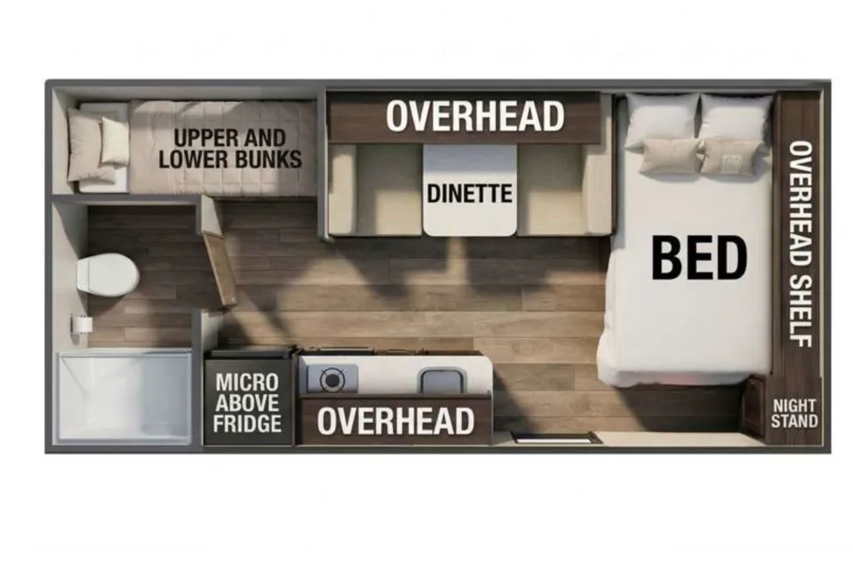 Owen's Grand River 17 bhg Travel Trailer