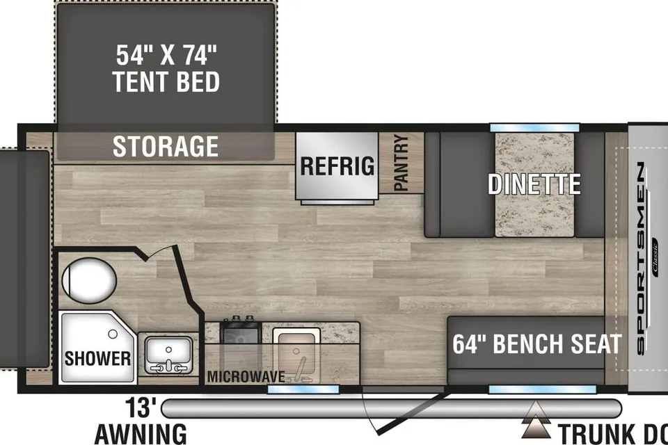 Chrissy's KZ Hybrid Travel Trailer