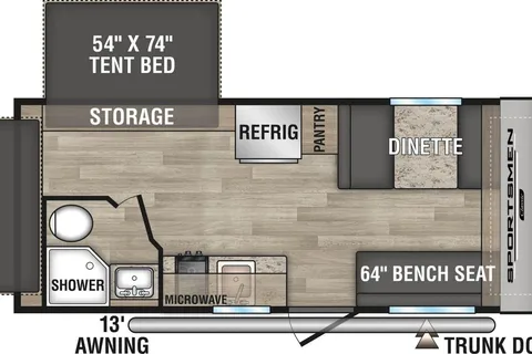 Chrissy's KZ Hybrid Travel Trailer