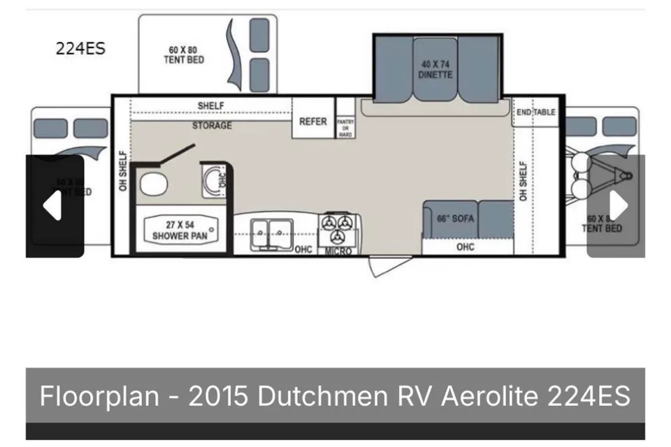 Snyder’s Dutchmen Areolite 224ES Hybrid