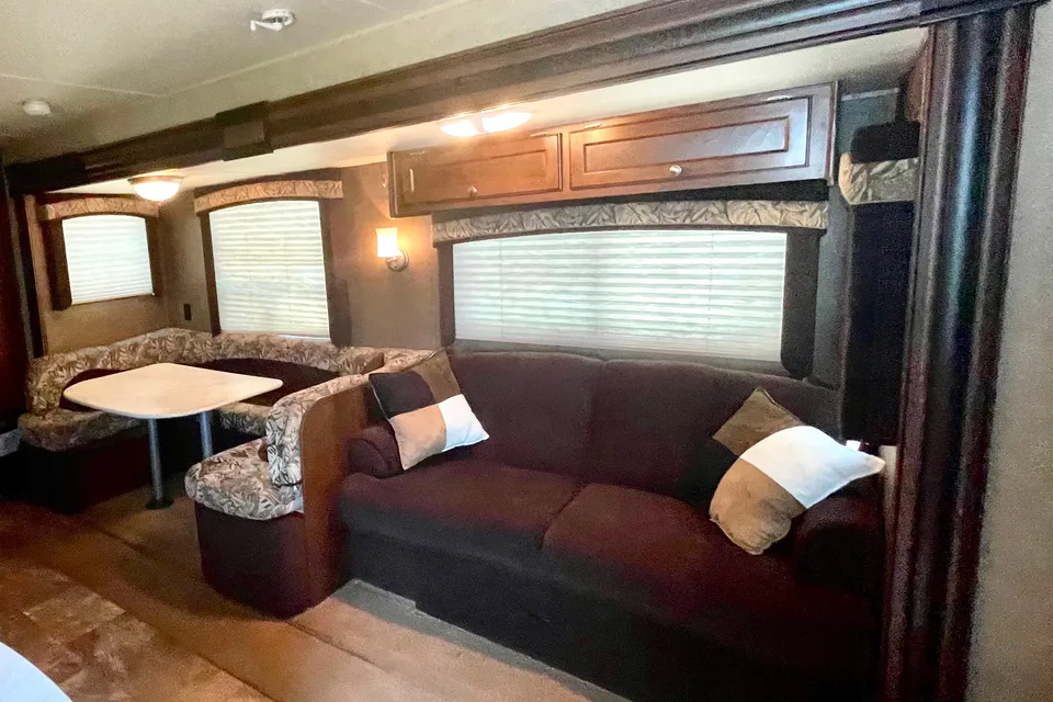 Jeanene 's Jayco JayFlight Bunkhouse Travel Trailer