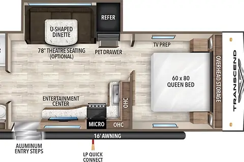 Kristen & Cody’s Grand Design Transcend  Travel Trailer