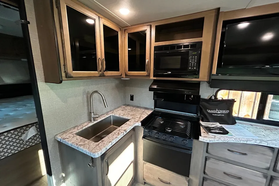 Kristen & Cody’s Grand Design Transcend Travel Trailer