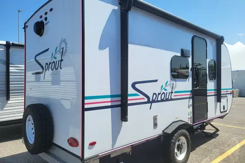 Venture in our New Keystone Sprout 15RBS Travel Trailer