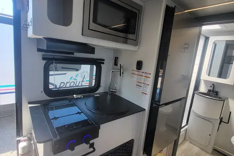 Venture in our New Keystone Sprout 15RBS Travel Trailer