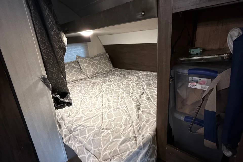 Brooke's Forest River Grey Wolf Fifth Wheel
