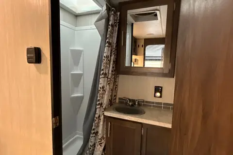 Brooke's Forest River Grey Wolf Travel Trailer