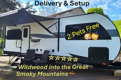 😀BOOK NOW #1: Wildwood into the Smokies - 2 PETS FREE ⭐⭐⭐⭐⭐