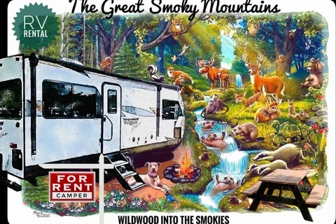 😀BOOK NOW #1: Wildwood into the Smokies - 2 PETS FREE ⭐⭐⭐⭐⭐