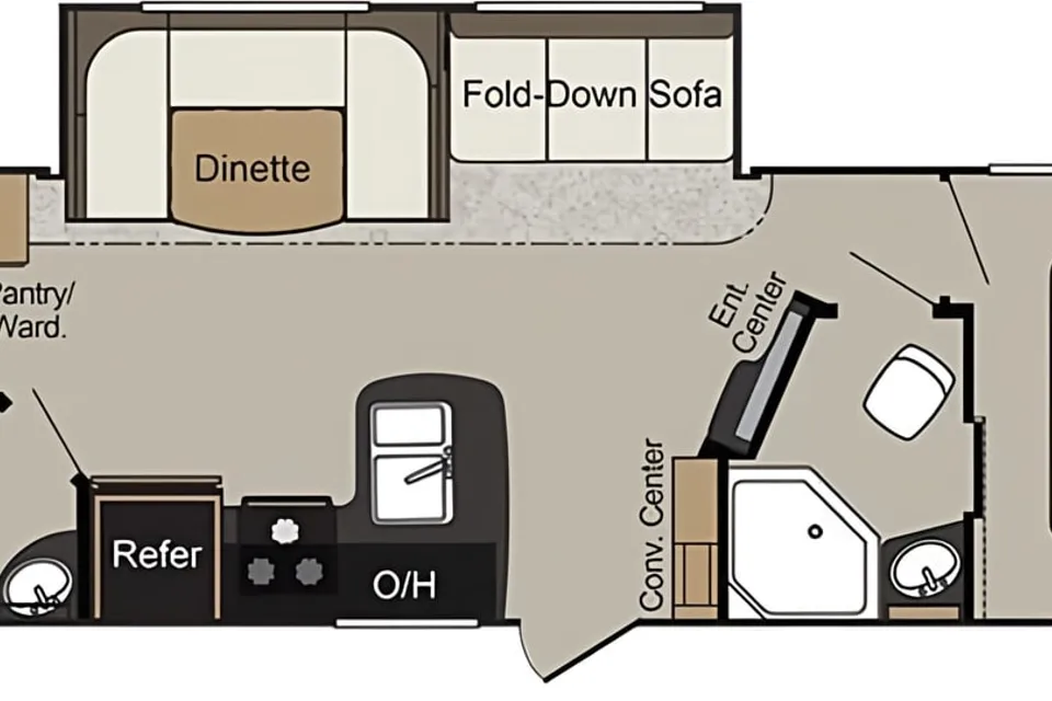 Landon's Keystone Passport 3350BHWE Travel Trailer