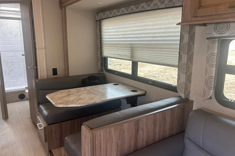 Sara's Entegra Coach Odyssey Class C Pet Friendly