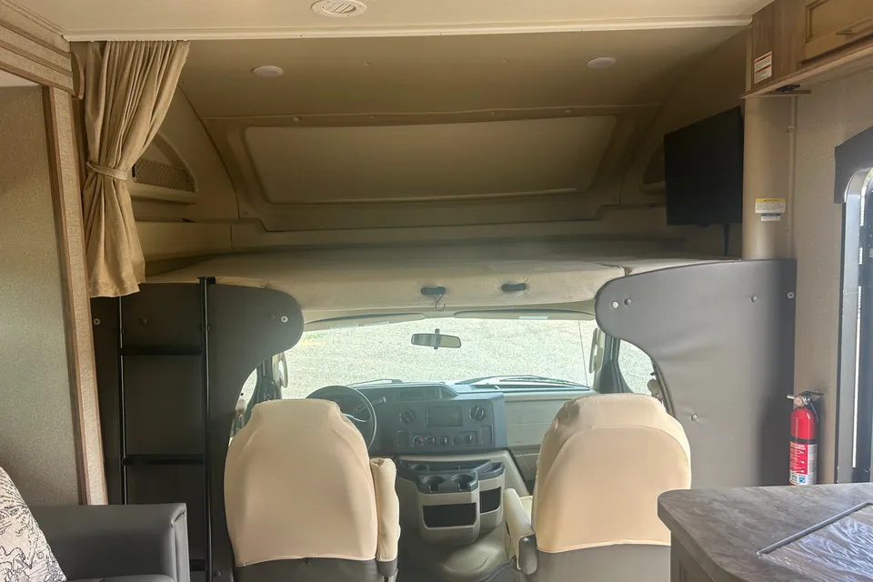 Sara's Entegra Coach Odyssey Class C Pet Friendly