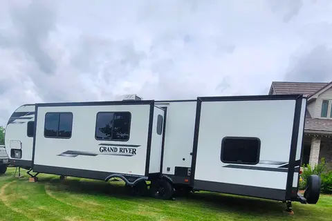 Jeff's Grand River Bunkhouse  Travel Trailer