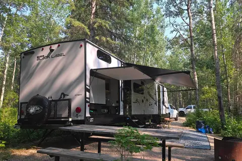 37 Foot Forest River Cherokee Black Label Travel Trailer