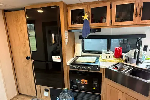 37 Foot Forest River Cherokee Black Label Travel Trailer