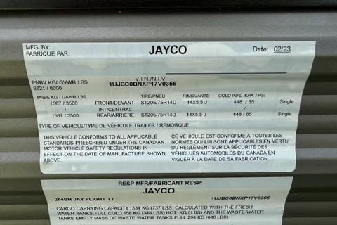 Joshua's Jayco 264BH Travel Trailer