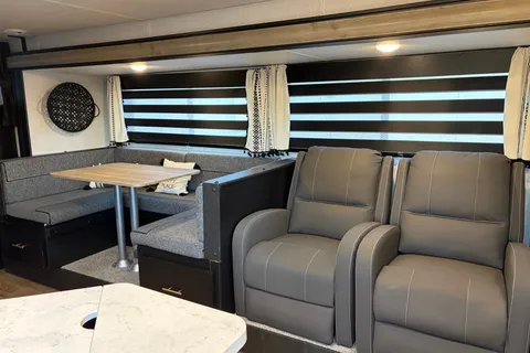 Luxury  Greywolf 26DBH Travel Trailer with fireplace