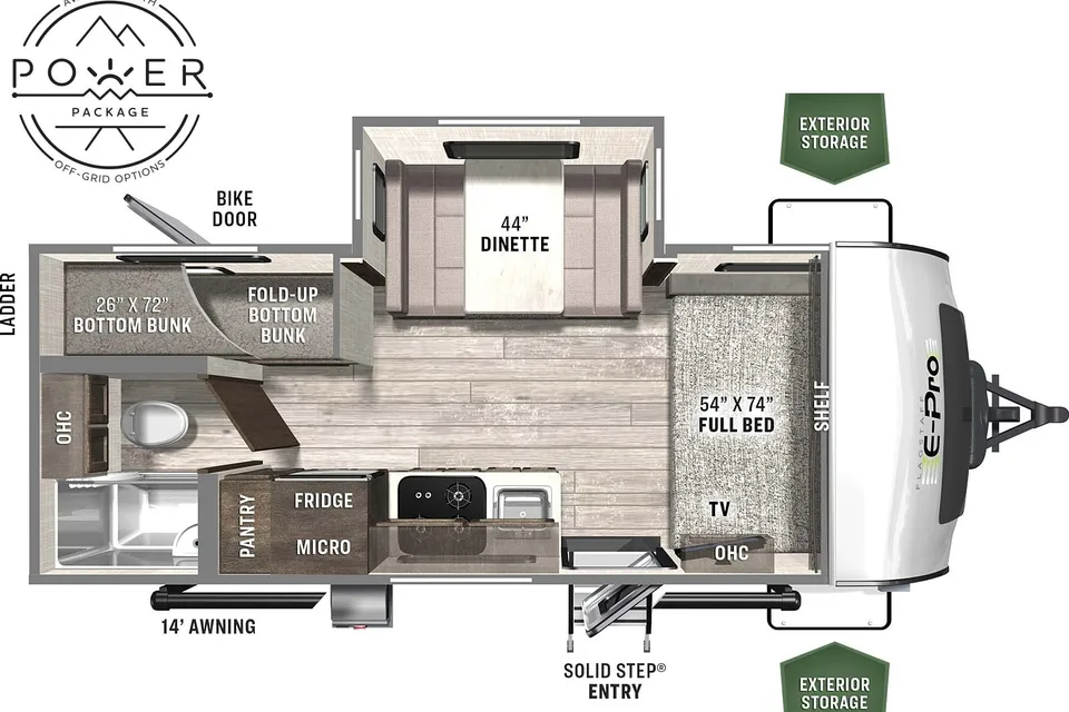 🌲 Adventure-Ready Family Trailer — Easy Tow • Sleeps 6 • Unlimited Miles