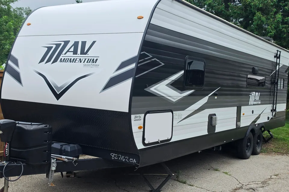 Dave's Grand Design M.A.V momentum  Toy Hauler