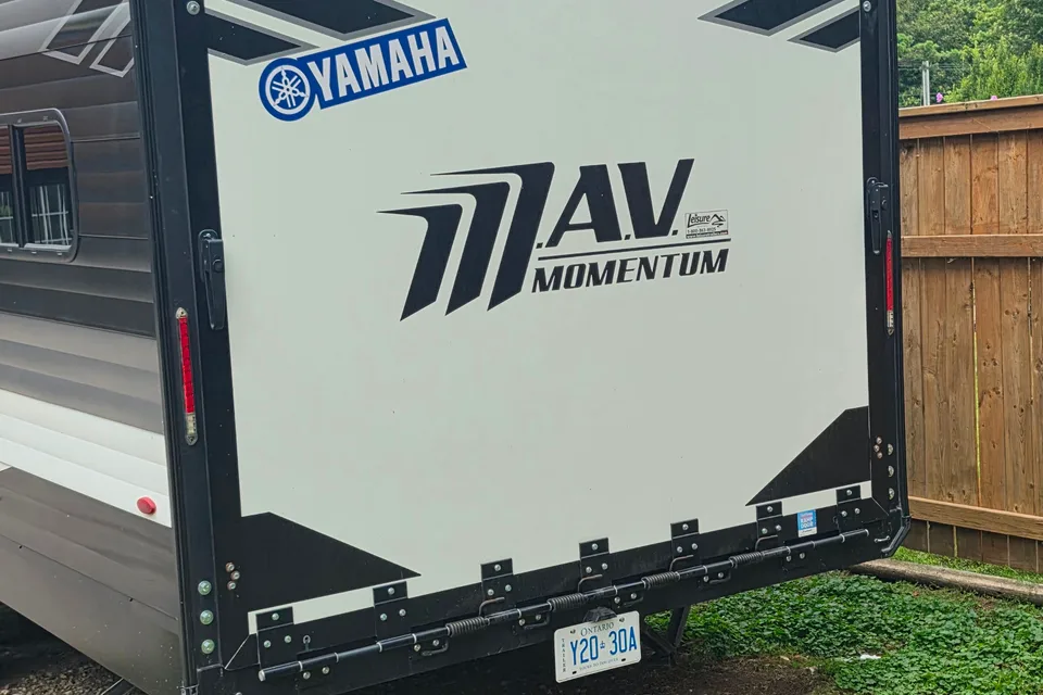 Dave's Grand Design M.A.V momentum  Toy Hauler
