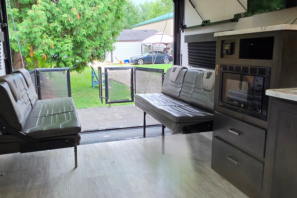 Dave's Grand Design M.A.V momentum  Toy Hauler