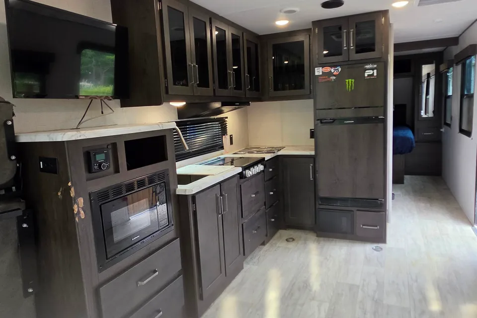 Dave's Grand Design M.A.V momentum  Toy Hauler