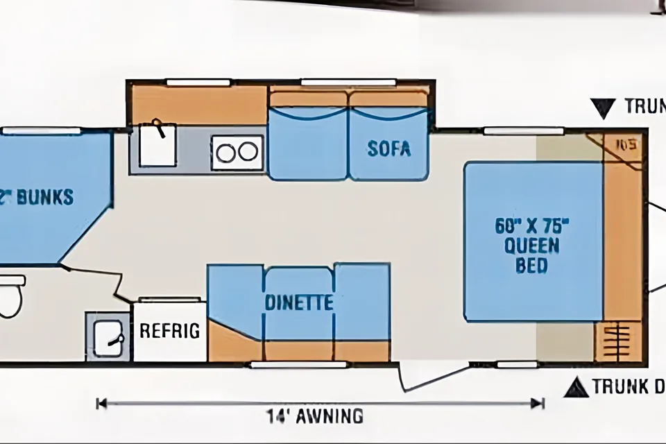 Sarah's Kz Escape Travel Trailer