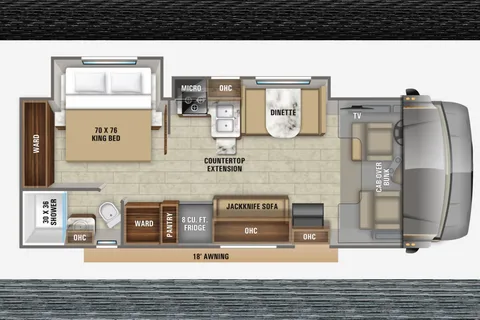 Jayco Greyhawk 27U Class C - Super Clean and Easy to Drive!
