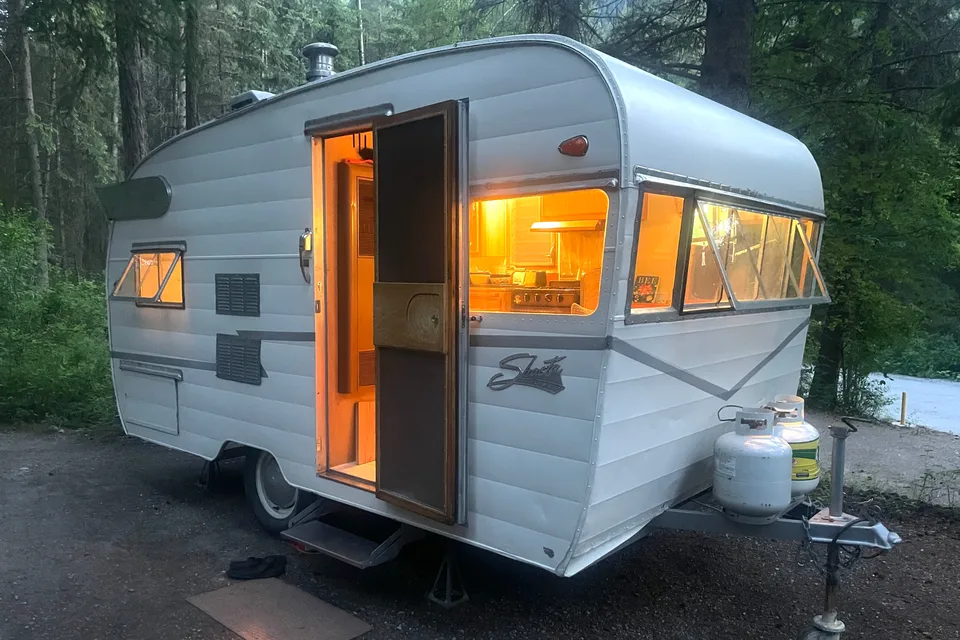 Flora's Shasta Airflyte Travel Trailer